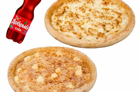 Комбо: Двойной Цыпленок М. Сырная М. и добрый кола 0,5л