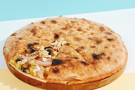 Домашняя с ветчиной и грибами 30 см