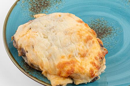 Курица с картофелем и грибами