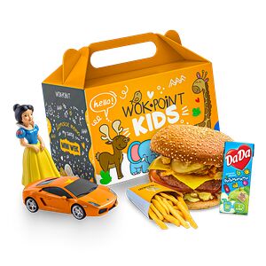 Кид Вок мини бургер