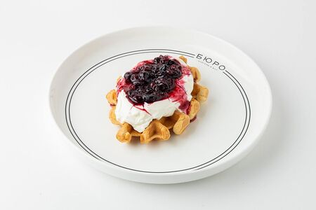 Венская вафля со сливочным кремом