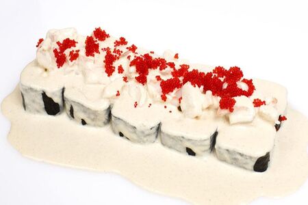 Сливочный ролл с креветками