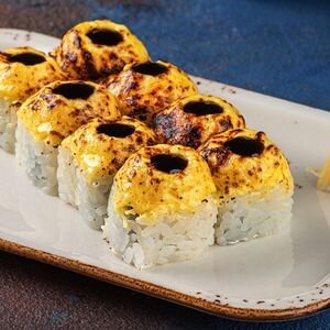 Запечённый с курицей 