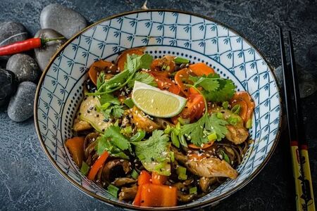 Яки Соба с курицей