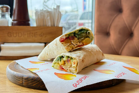 Вегетарианская шаурма в лаваше