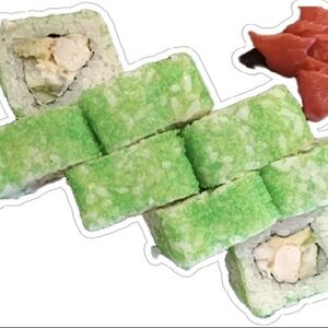 Калифорния с креветкой и авокадо