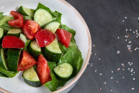 Салат из свежих овощей