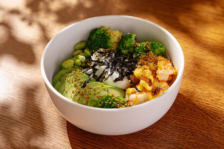 Поке с лангустинами 