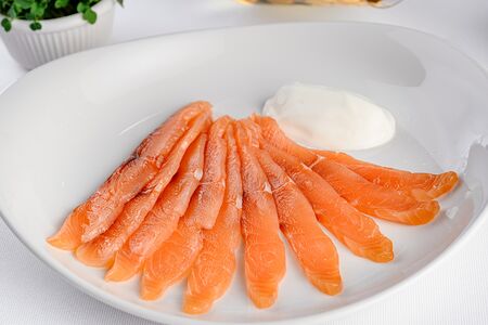 Лосось слабой соли