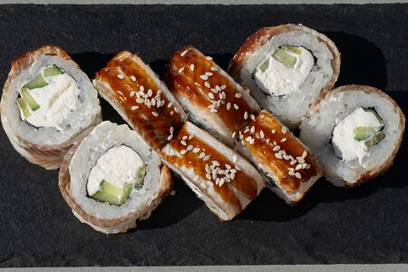 Ролл Сливочный с угрем 