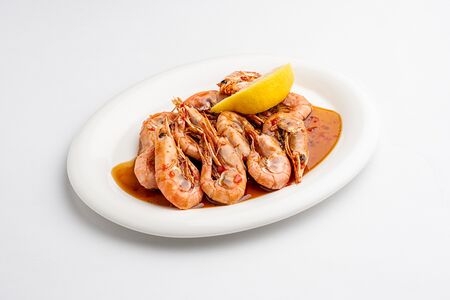 Жареные креветки