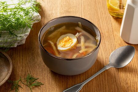 Домашняя куриная лапша