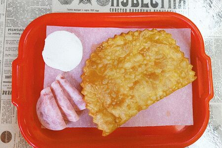 Чебурек Интурист Ветчина и моцарелла