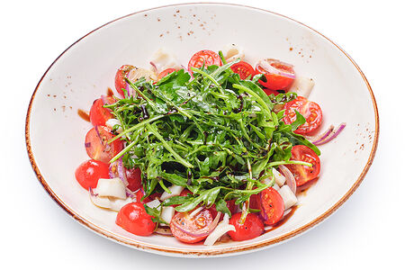 Салат Кальмар-рукола