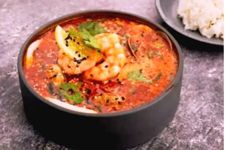 Том Ям с креветками
