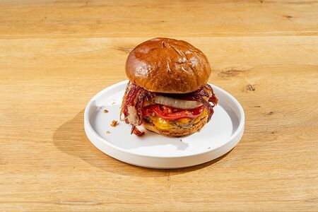 BBQ смэш - бургер