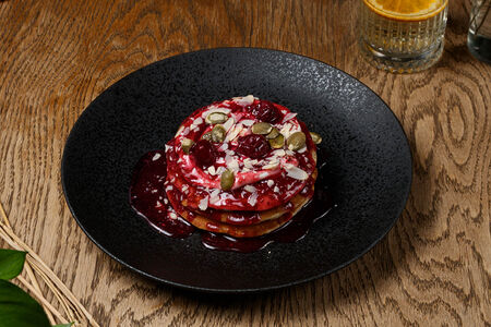 Панкейки с ягодами