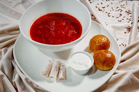 Борщ с говядиной 