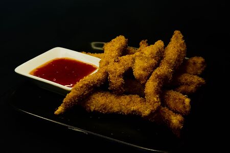 Скумбрия, спайси соус