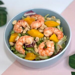 Боул с креветками