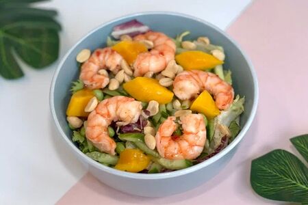 Боул с креветками
