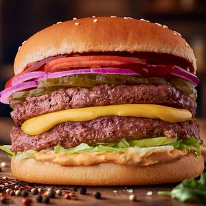 Бургер Люкс двойной