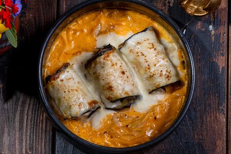 Баклажаны с мясом 