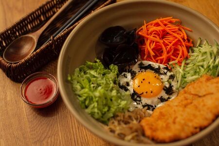 Пибимпаб с курицей