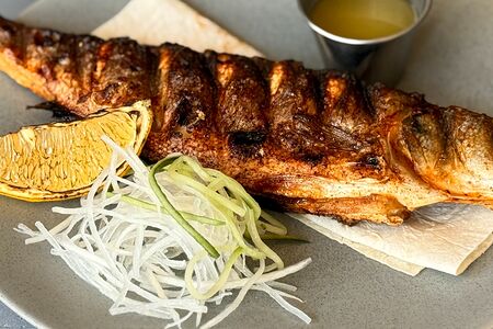 Сибас на гриле