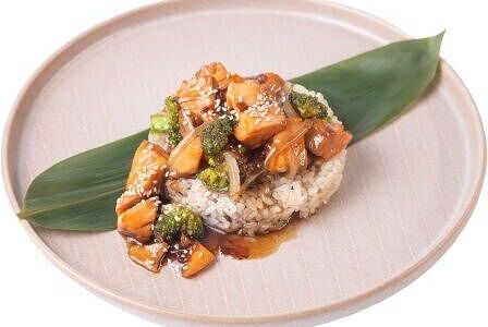 Рис Терияки сяке тяхан