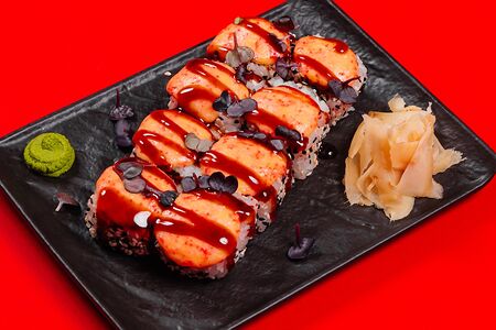 Запечённый с курицей