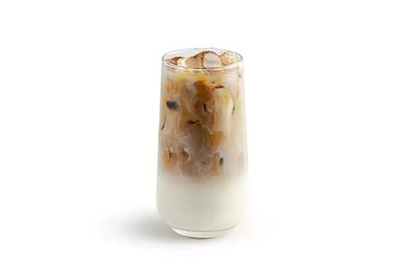 Айс латте с соленой карамелью