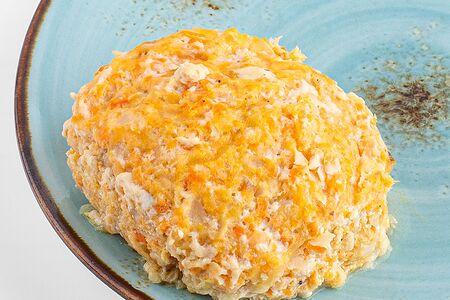 Котлета рыбная из горбуши и минтая 