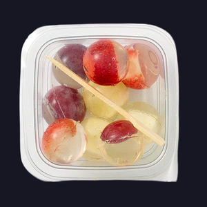 Желейные шарики яблоко-клубника-виноград