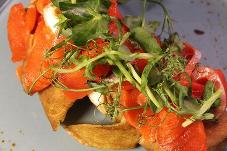 Блины с неркой и творожным сыром