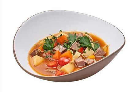 Суп лагман с говядиной