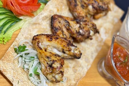 Шашлык из куриных крылышек