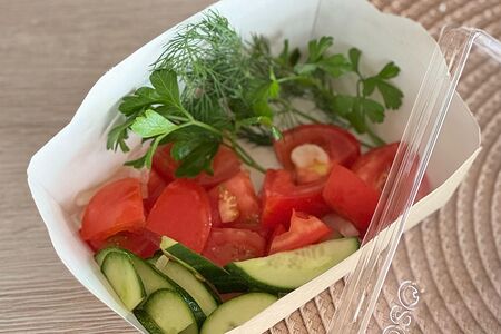 Салат Овощной с маслом