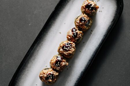 Ролл темпура Сливочный угорь