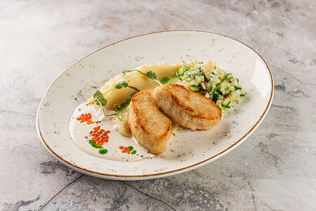 Котлеты из щуки в сухарях