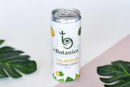Лимонад Botanica натуральный без сахара с соком фруктов Каламанси
