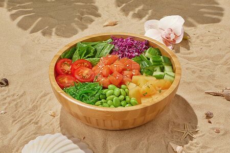 Боул с лососем