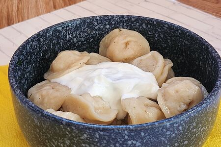 Пельмешки Куриные с бульоном или без