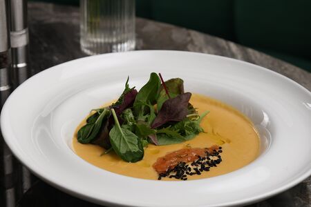 Крем-суп из лосося