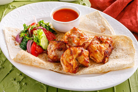 Шашлык из куриного бедра