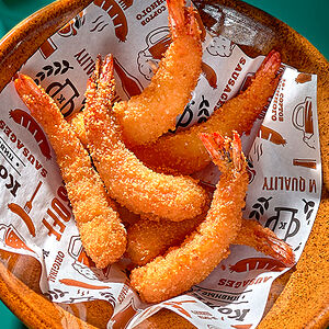 Хрустящие креветки