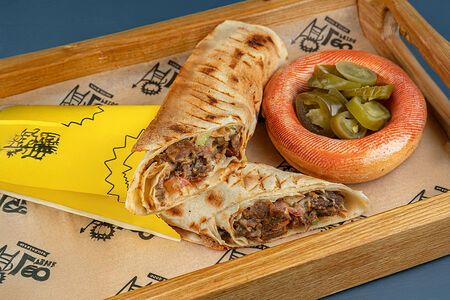 Шаверма с говядиной Спайси