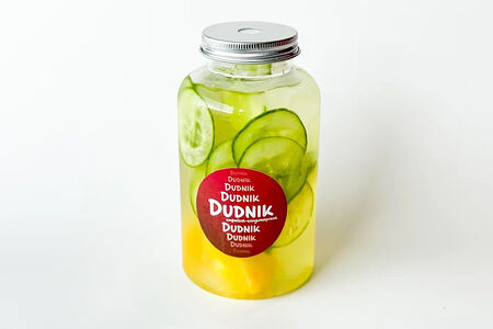 Лимонад огуречный в банке