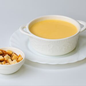 Суп Сырный с сухариками