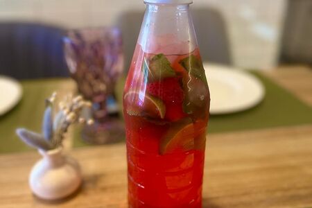 Мохито клубничный лимонад